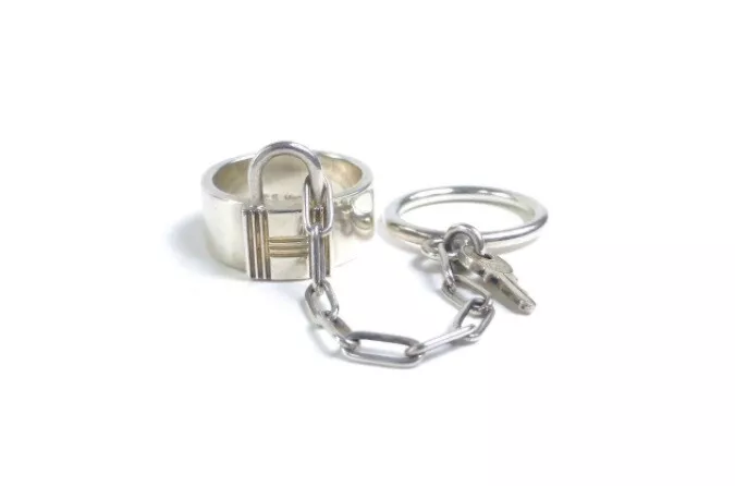 Hermes double deals ring