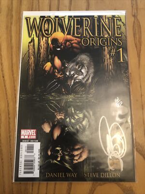 WOLVERINE ORIGINS ISSUE #1 SIGNED BY DANIEL WAY LIMITED TO 250 COPIES PLUS COA