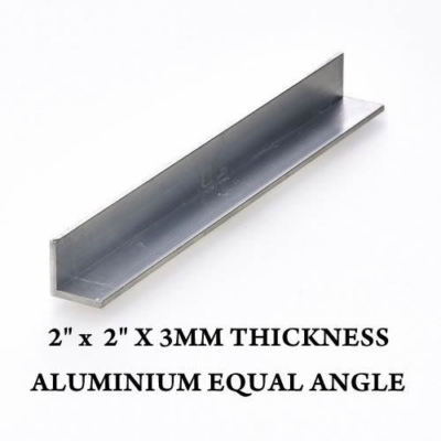 2 ZOLL X 2 ZOLL X 3 MM ALUMINIUM GLEICHER WINKEL HERSTELLUNGSWINKEL STABFREIER PFOSTEN ALLE GRÖSSEN