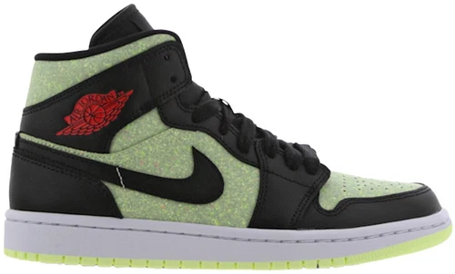 Jordan 1 SE Mid Black Barely Volt W