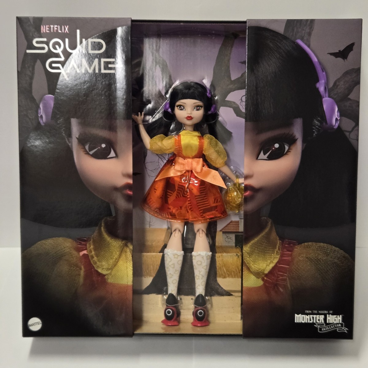 Squid Game Monster High Young-hee, Red Light Green Light Doll