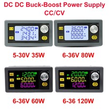 Buck Boost Converter DC-DC 5-30V 6-36V Adjustable Power Supply CV CC Module