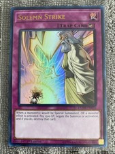 Solemn Strike Yu-Gi-Oh! DUDE-EN055 Ultra Rare (UR) 1st Edition