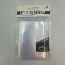 100-Pack Ultra Pro Gaming SMALL Pro-Fit TOP LOAD Inner Sleeves 60mm x 87mm