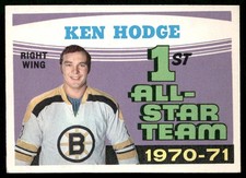 Ken Hodge 1971-72 O-Pee-Chee #254 Boston Bruins EX