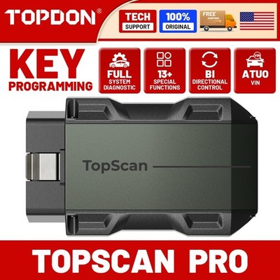 2025new! TOPDON TopScan PRO Automotive Full system Bidirectional Control Scanner