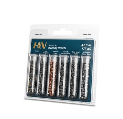 H&N Jagddiabolos - Testpackung mit 6 verschieden Varianten