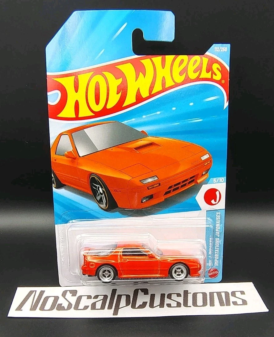 NoScalpCustoms - Wheel Swap - '89 Mazda Savanna RX-7 FC3S (Orange