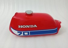 Honda Atc70 Atc 70 1978-1985 Model Red Painted Steel Petrol Fuel Tank +Cap