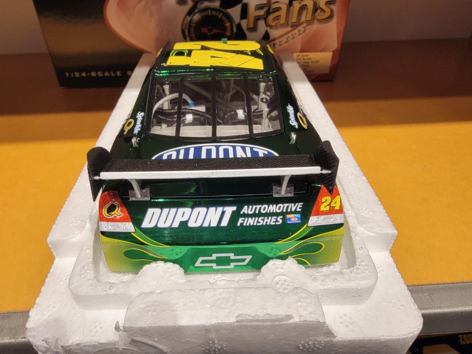 Jeff Gordon #24 Nicorette 2007 - color cromo 1:24 - solo fanáticos de carreras #572/1500 Foto 4 de 4