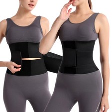 Women's Waist Trainer Body Shaper Slimmer Sweat Belt Tummy Control Neoprene Band