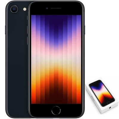 Neu Apple iPhone SE 3. Gen 2022 4+128GB Smartphone Handys Ohne Vertrag Schwarz