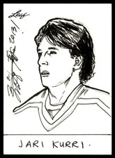 2013 Leaf Best of Hockey Sketch Card Guide 33