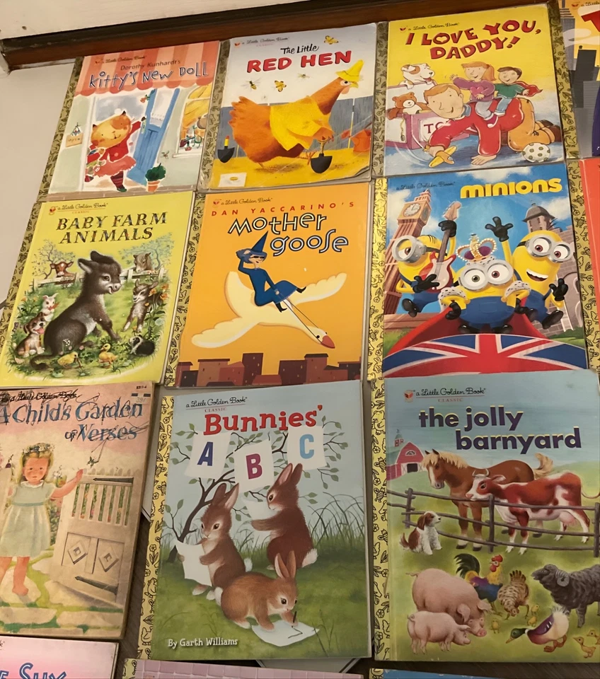 Bulk Little Golden Books x18 - Good Condition to Acceptable Condition - image 3 of 4