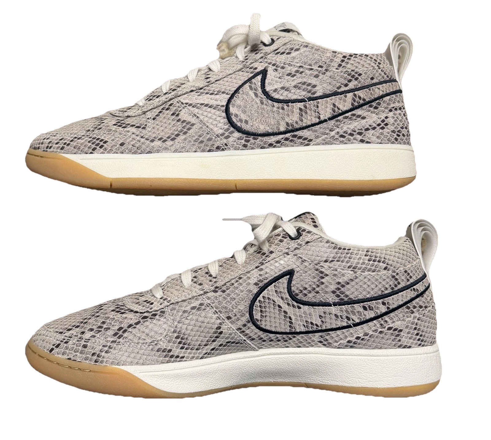 Nike - Size 13 - Book 1 Leather Python Snakeskin … - image 3