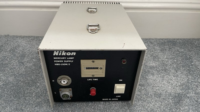 Nikon Quecksilberlampe Netzteil, HBO-100W/2 für Fluoreszenzmikroskopie