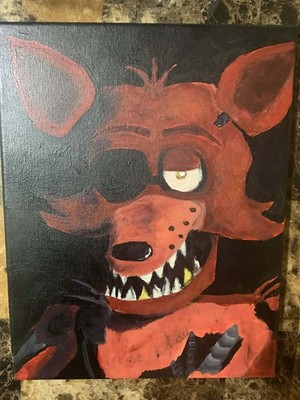 Five Nights At Freddy's ''Foxy'' Acrylic Painting 