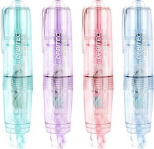 Refillable Retractable White Correction Tape,4PCS Cute Correction Tape P, with