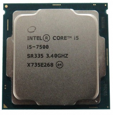 Intel Core i5-7500 Processor (3.4 GHz, 4 Cores, LGA 1151) - SR335