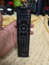 Toshiba SE-R0252 HD DVD Player Remote Control Black Genuine Replacement Tested