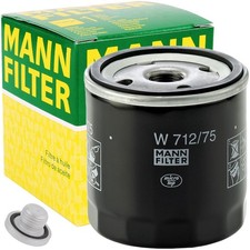 MANN ÖLFILTER + SCHRAUBE passend für OPEL ASTRA F H CORSA A ZAFIRA COMBO KADETT