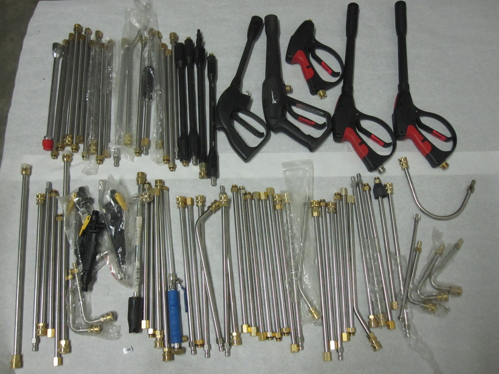 Large Lot Hose High Pressure Spray Wands & Attachments Nozzle Power Washer Deck