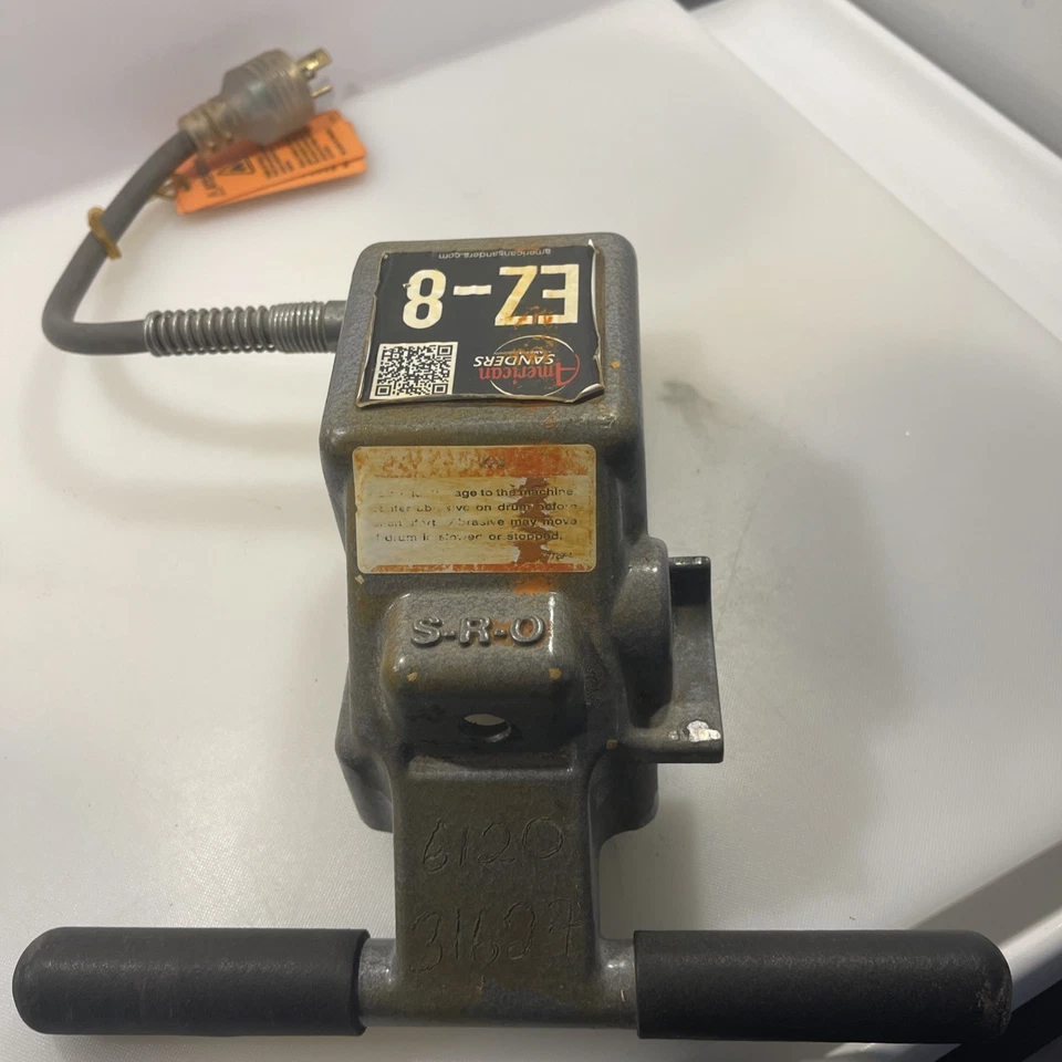 Used Clarke EZ-8 Drum Sander main Handle assembly, upper Handle bar etc.  - Image 3 of 4