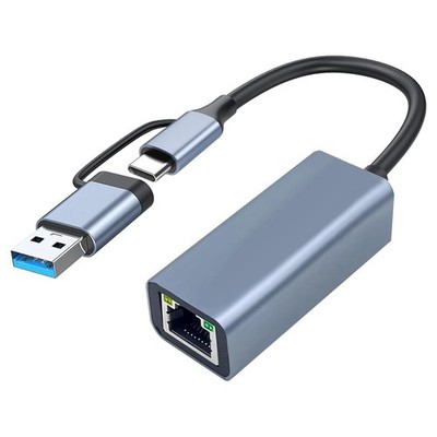USB 3.0-Auf-Ethernet-Adapter mit USB C auf RJ45 Gigabit LAN 1000 Mbit/S Kab7705