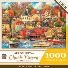 MasterPieces - Art Gallery - Good Times Harbor 1000 Piece Jigsaw Puzzle