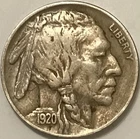 1920 Buffalo Nickel XF-AU Extremely Fine-About Uncirculated From Estate Find