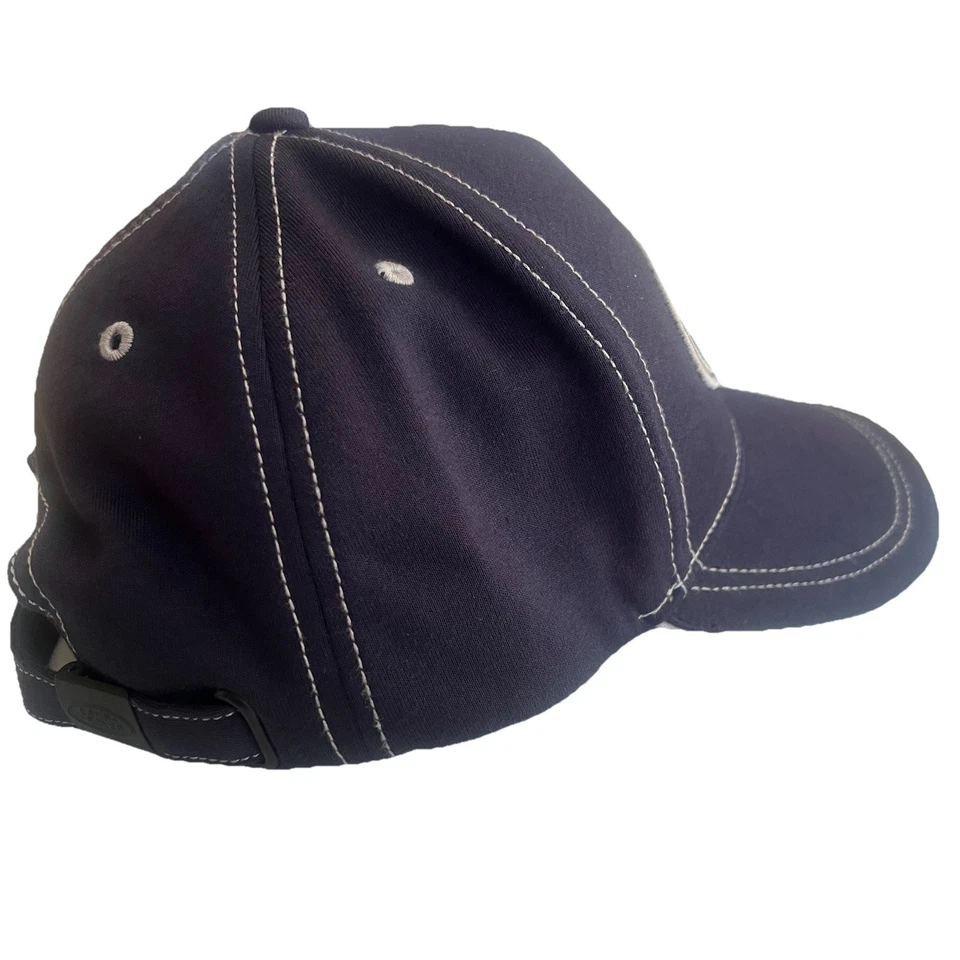 Land Rover Gear OEM Azul Marino 3D Bordado Logo Sombrero Gorra Ajustable con Correa Foto 4 de 4