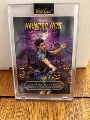 2025 Wild Card Haunted Hits Monster Hunt - /3 - Carlos Alcaraz | eBay