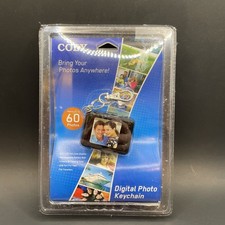 Coby 1.5-Inch Digital Photo Key Chain Black DP151 LCD Full-Color Display