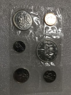 1963 Canada Silver Proof Like UNC Set .800 Silver 1.11 Ounces ASW Free Shipping!