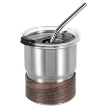304 Stainless Steel Cup with Straws & Lids & Sleeves, 10oz Double Wall Water Cup