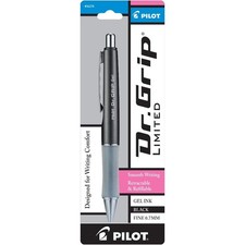 0.7mm Fine Point Retractable Gel Ink Pen Black 1-Pack