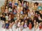 48 Vintage Mattel Barbie Little Sister Kelly and Friends Dolls Lot 1990's s