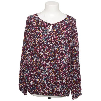 Zero, Bluse, Größe: 44, Lila/Mehrfarbig, Viskose, Blumen, Damen #niI