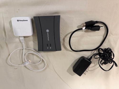 Pitney Bowes Connectivity Kit 49A-G +++ PB-4000 WiFi Router Hub w/ Cables
