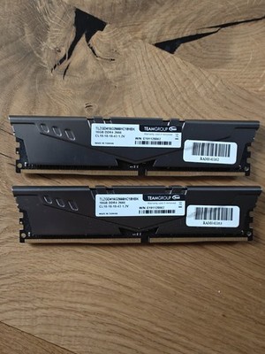 2x 16GB TEAMGROUP T-Force VulcanZ TLZGD416G2666HC18HBK DDR4 2666MHz Top Zustand