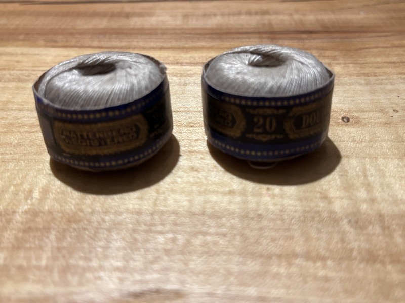 Vintage Progress Belgium and Battenberg Registered Double Extra linen thread