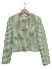 MNG Damen Turnierjacket Gr. 38/M Elegant Strukturmuster Mehrfarbig Business