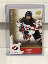 Loren Gabel 05/25 High Gloss 2020 Team Canada Juniors 