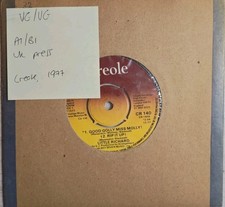 Little Richard Good Golly Miss Molly Vinyl Record VG/VG CR140 1977