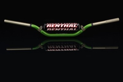 Renthal Twinwall Handlebars Green KX125-450 996-01-GN-07-185