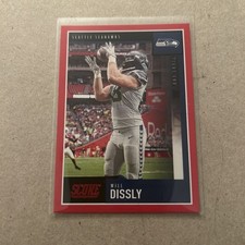 🔵2020 Score Red #322 Will Dissly Seattle Seahawks Football Card
