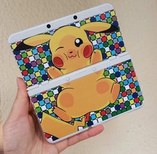Hot Pok mon Pikachu Nintendo NEW 3DS Console Replacement Shell Cover case Rare 