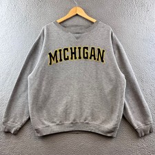 Vintage Michigan Wolverines Champs NCAA College Team Edition Sweatshirt M