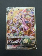 Espeon V (Alternate Full Art) 180/203 Ultra Rare SWSH07: Evolving Skies NM on eBay
