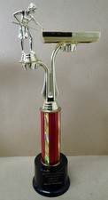 Vintage 2011 Women s Pool Billiards 8-Ball Division Champions Trophy 16" Lot 27